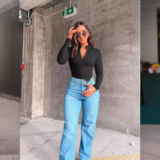 Body à manches longues