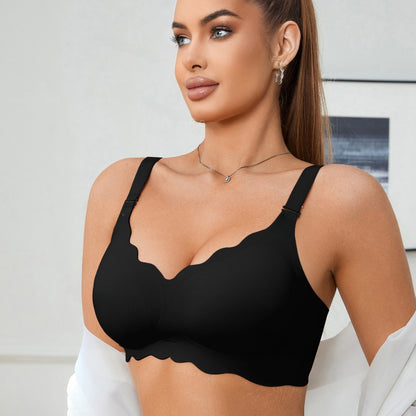 soutien-gorge sans couture avec dentelle