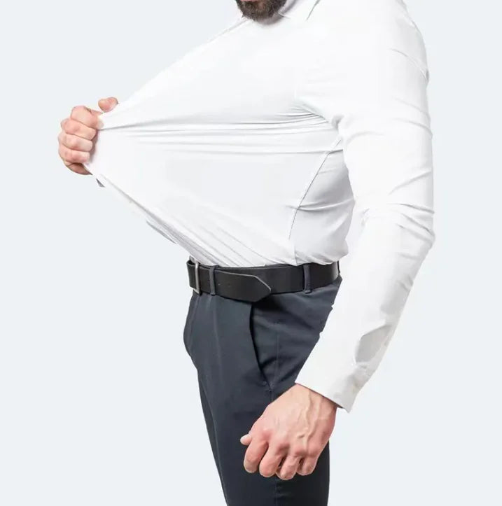 Chemise Élastique sans Repassage