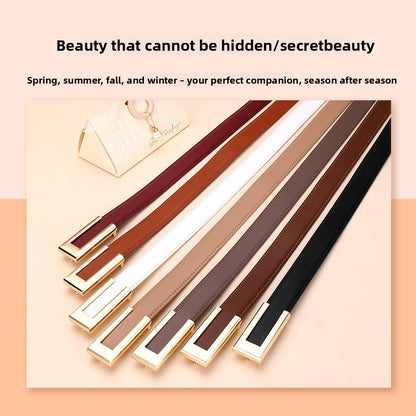 ceinture en cuir pour femmes