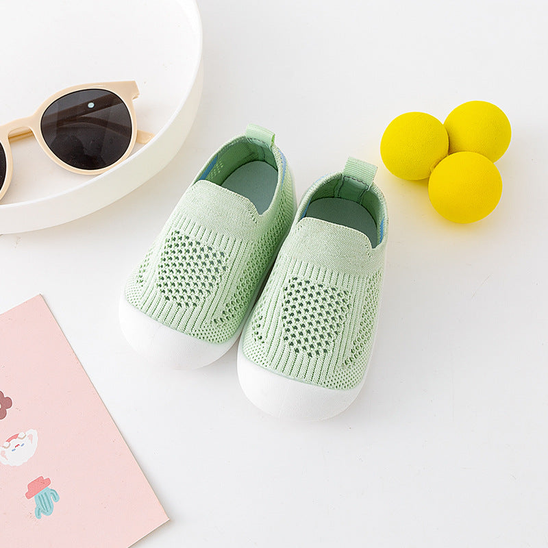 Chaussures de marche pour bébé en couleur
