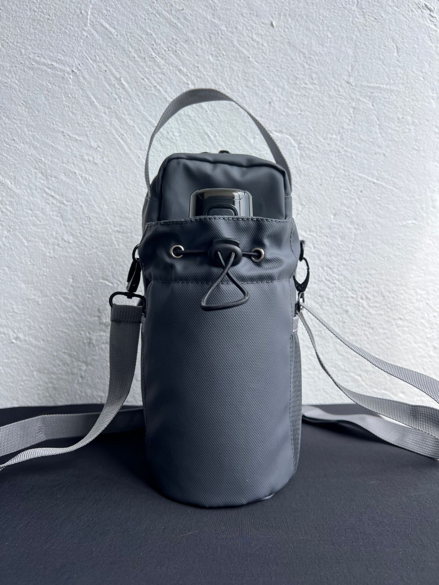 Sac magnétique pour bouteille d'eau Fitness, sac à bandoulière pour gobelet d'eau