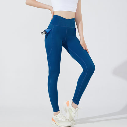 Pantalon de yoga de compression à taille haute pour femme