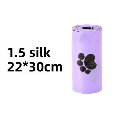 Sac biodégradable pour la collecte des déchets d'animaux domestiques