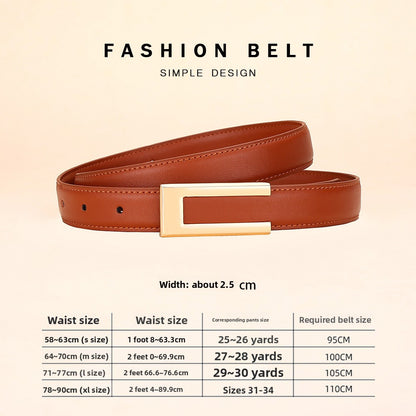 ceinture en cuir pour femmes