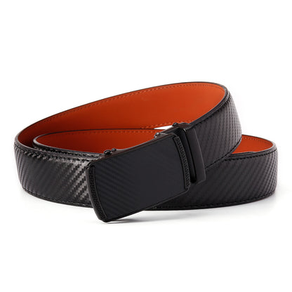 Ceinture à boucle automatique pour homme