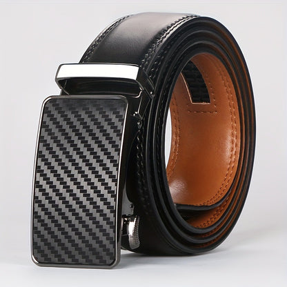 Ceinture à boucle automatique pour homme