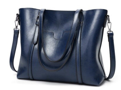 Sac à main décontracté pour femme en cuir souple à la mode