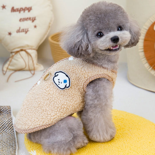 Veste ou pull chaud pour animaux de compagnie en velours