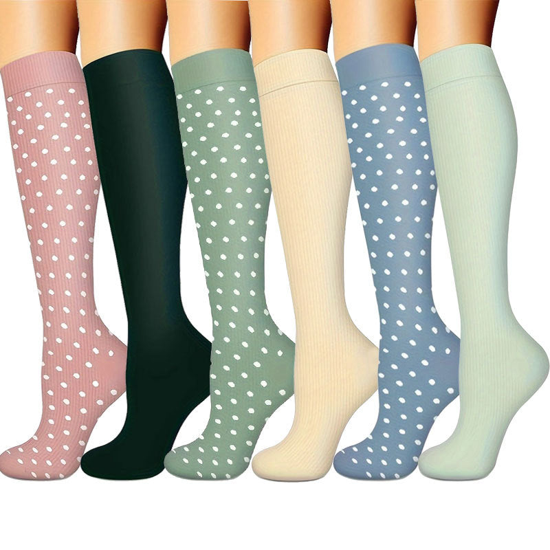 Chaussettes de compression pour mollets pour le sport et le cyclisme