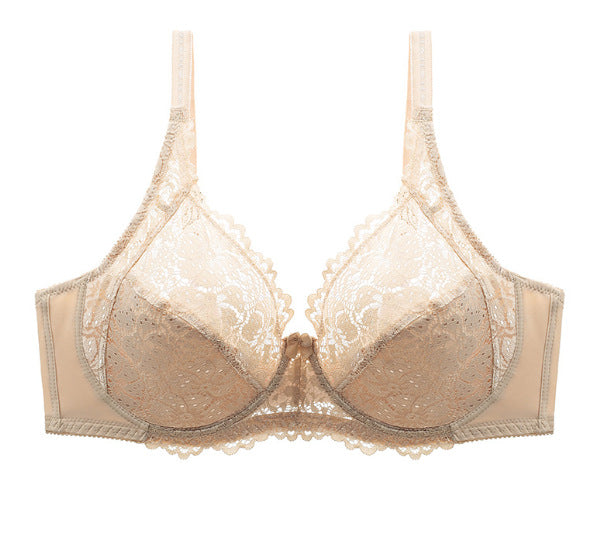 Soutien-gorge pigeonnant en dentelle pour femme