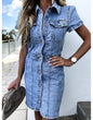 Robe en Denim Stretch