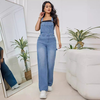 Salopettes en jean pour femme