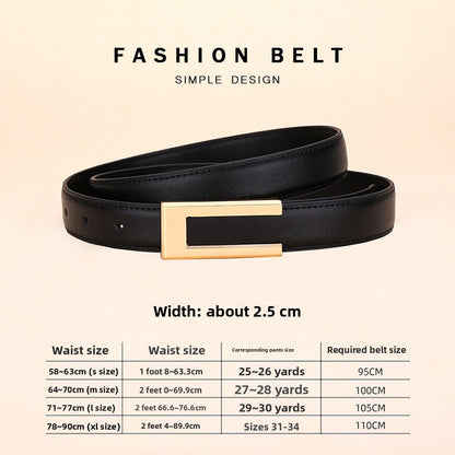 ceinture en cuir pour femmes