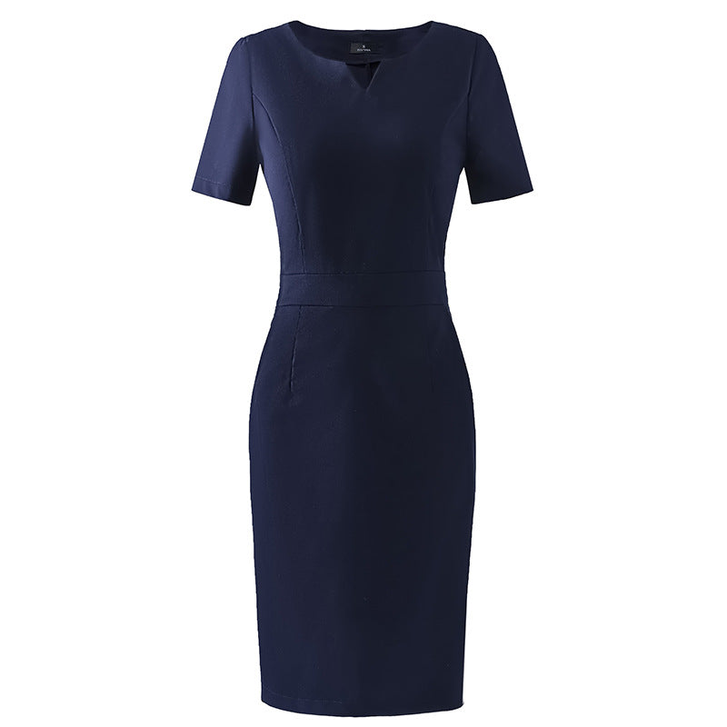 Robe professionnelle à manches courtes
