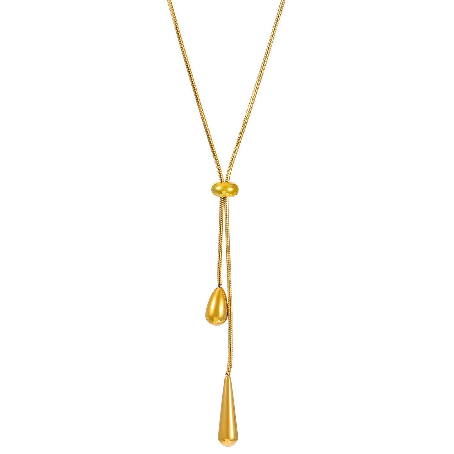 Pendentif goutte d'eau feng shui atmosphérique, tendance et simple