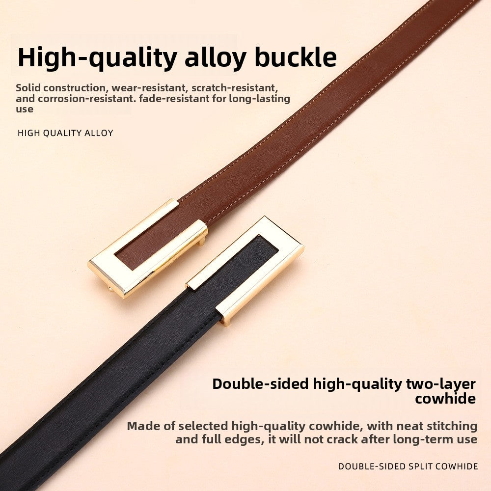 ceinture en cuir pour femmes