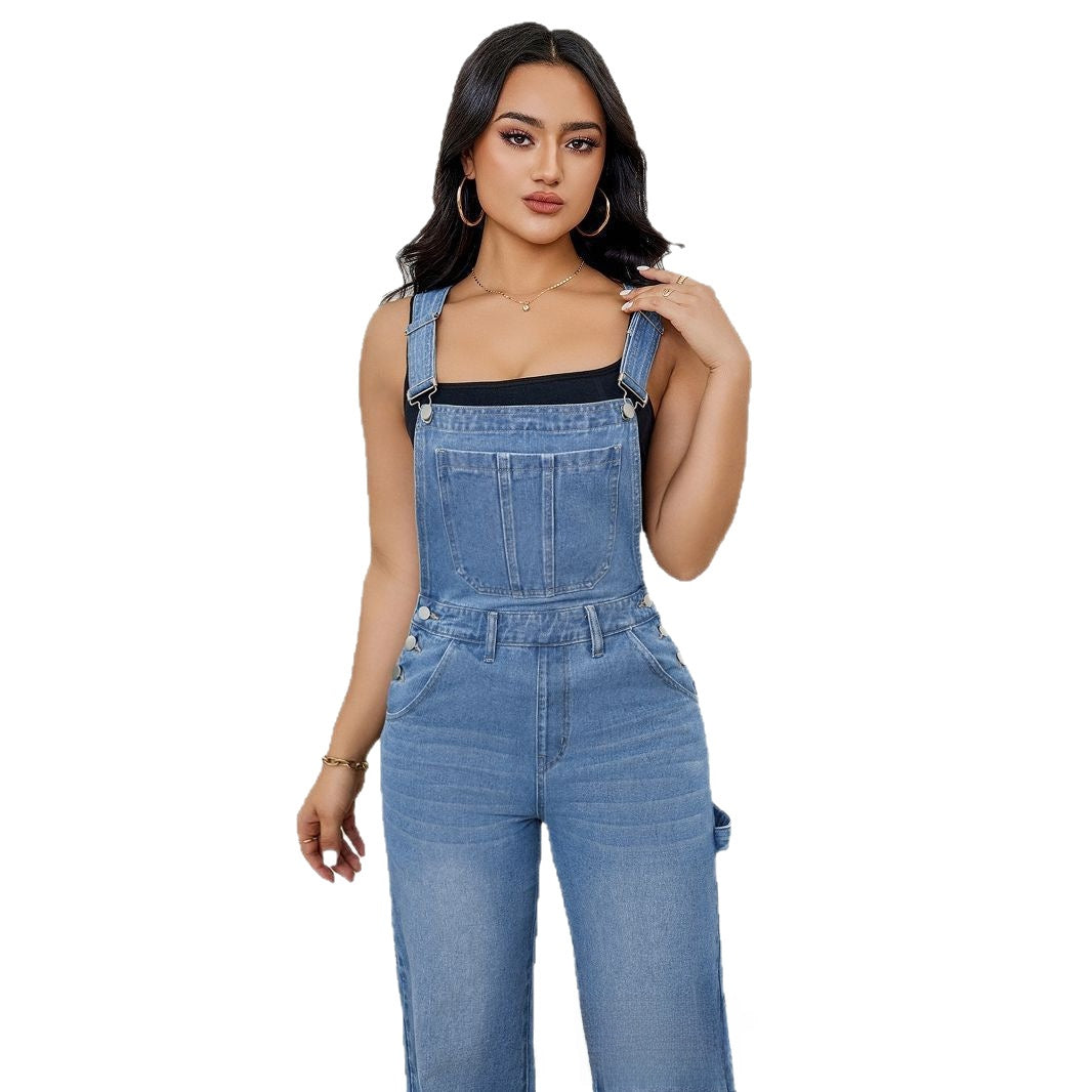 Salopettes en jean pour femme