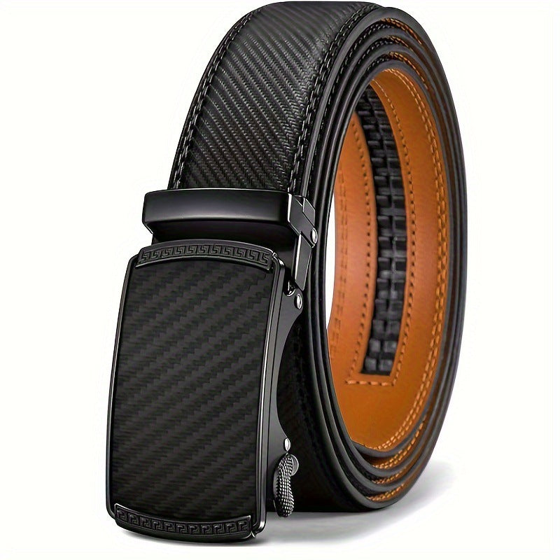 Ceinture à boucle automatique pour homme