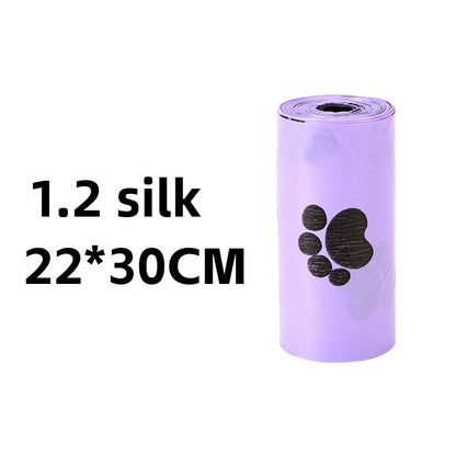 Sac biodégradable pour la collecte des déchets d'animaux domestiques