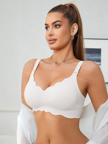 soutien-gorge sans couture avec dentelle