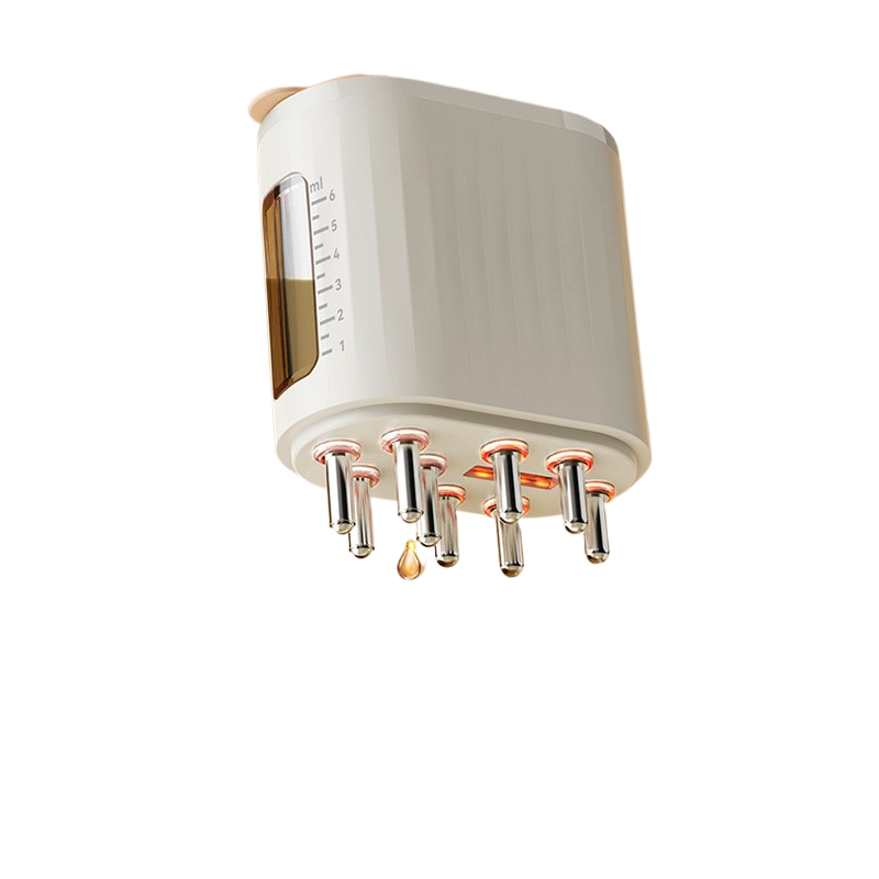 Applicateur électrique de médicaments pour le cuir chevelu