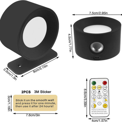 Lampe murale magnétique tactile rechargeable