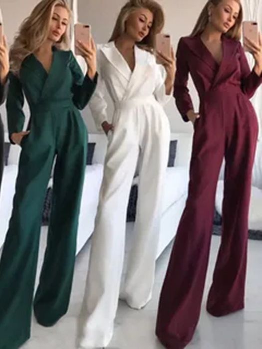 Nouveau pantalon une pièce pour une élégance au bureau