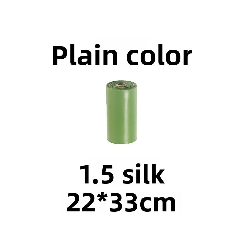 Sac biodégradable pour la collecte des déchets d'animaux domestiques