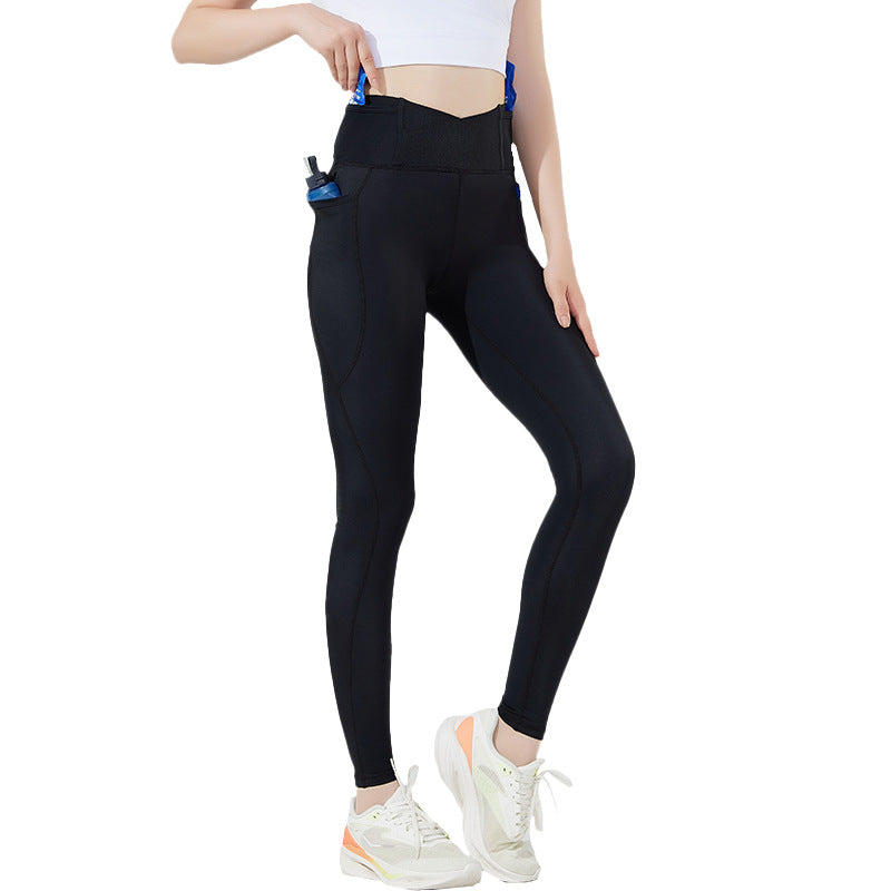 Pantalon de yoga de compression à taille haute pour femme