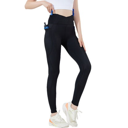 Pantalon de yoga de compression à taille haute pour femme
