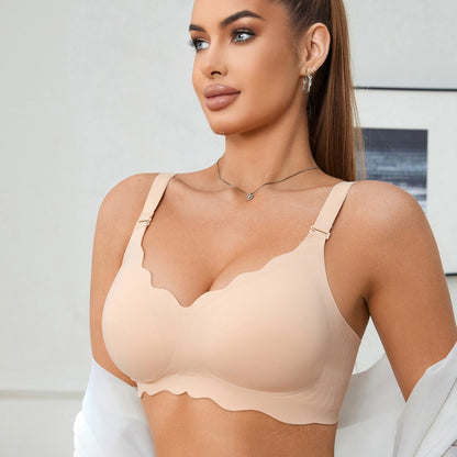 soutien-gorge sans couture avec dentelle