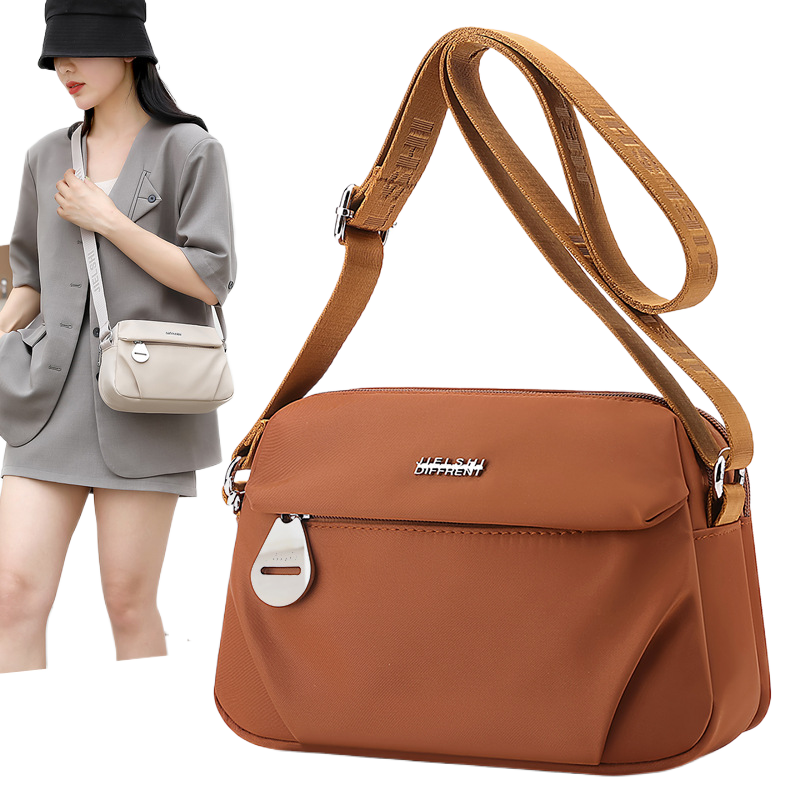 Sac à bandoulière simple et décontracté pour femme de grande capacité