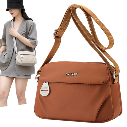 Sac à bandoulière simple et décontracté pour femme de grande capacité