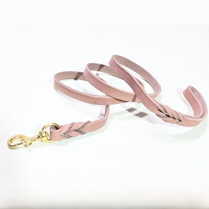 Corde de remorquage en cuir pour chien