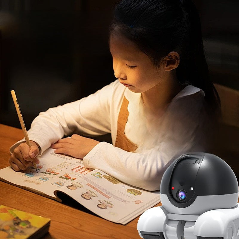 Surveillance à double lentille et double écran