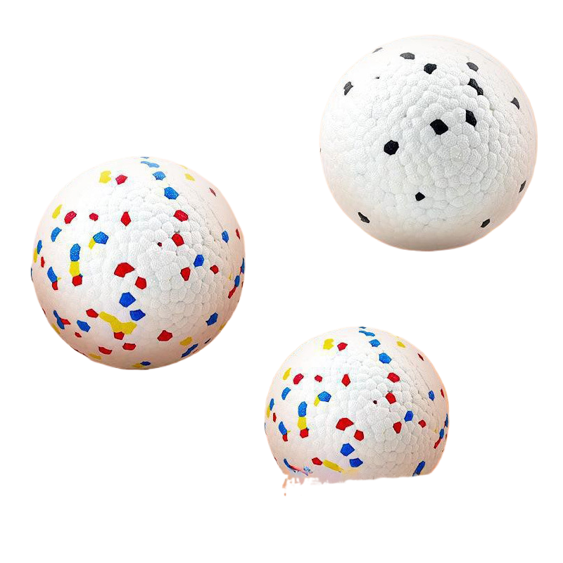 Boules de dentition à motifs ronds