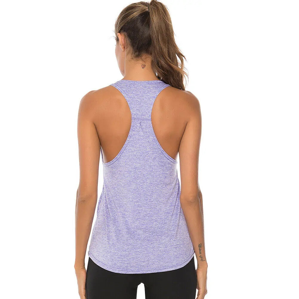 Gilets de Course Fitness et T-shirts de Yoga