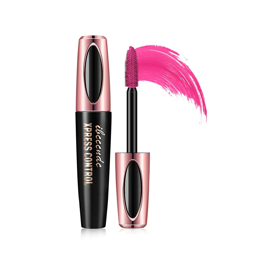 Nouveau Mascara Waterproof en Fibre de Soie 4D pour Cils