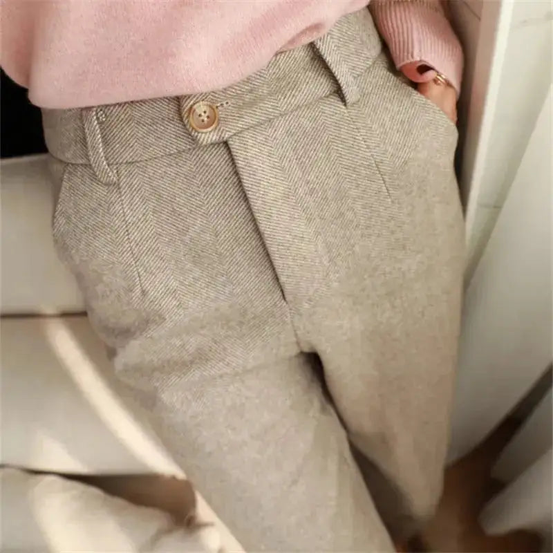 Pantalons Taille Haute