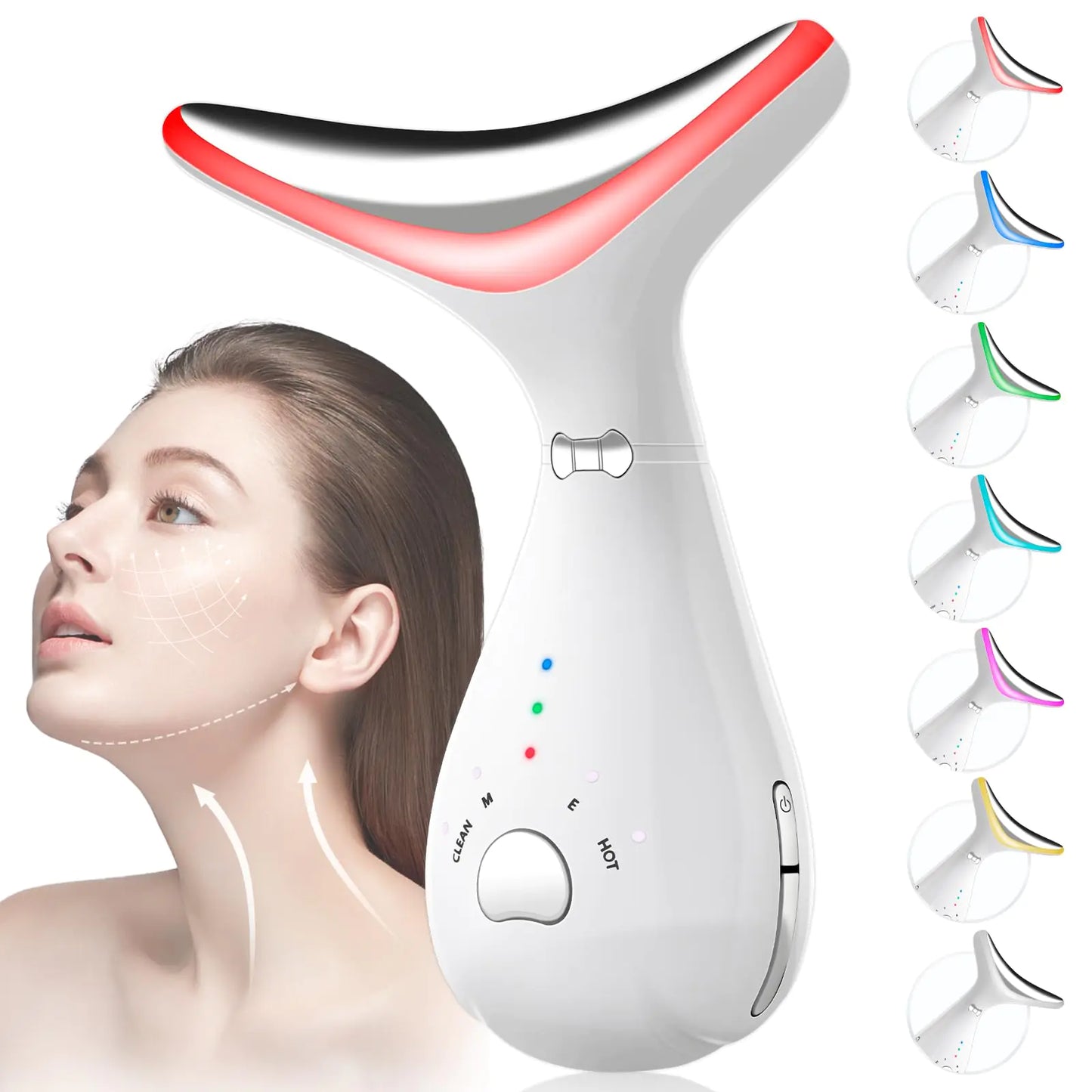 Masseur Facial  7-en-1 Sculpteur Facial à LED