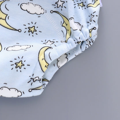 Culotte d'apprentissage lavable pour bébé, en coton respirant