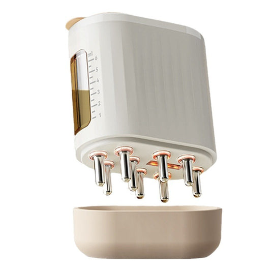 Applicateur électrique de médicaments pour le cuir chevelu