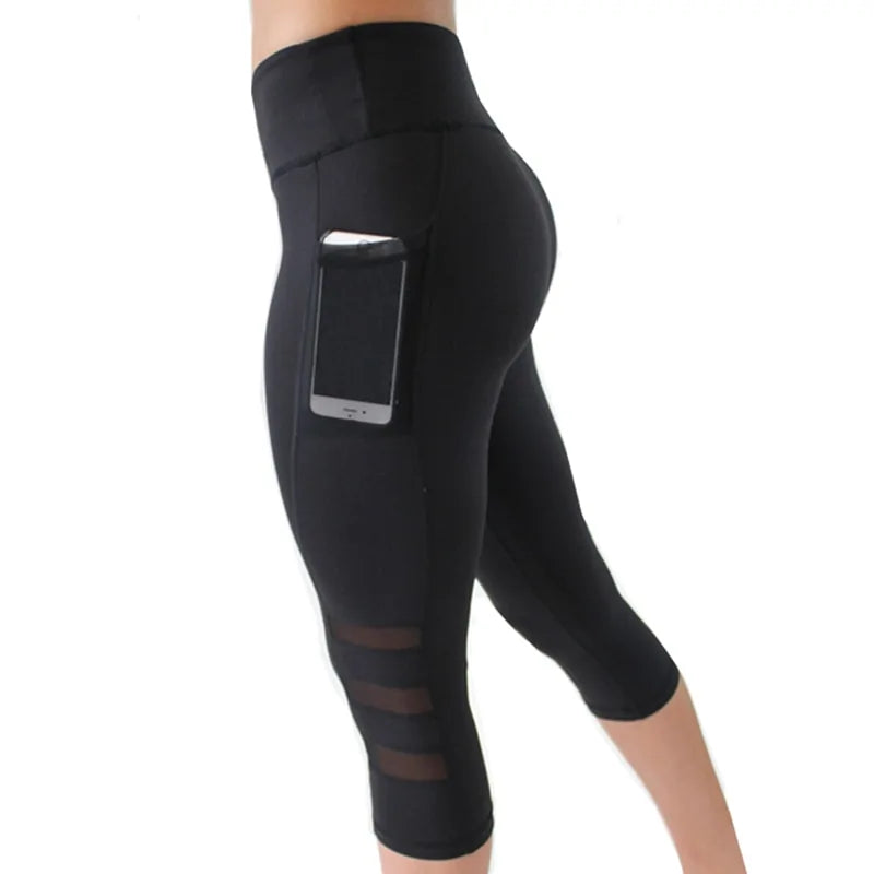 Legging Capri Sport  à la Longueur Mi-mollet