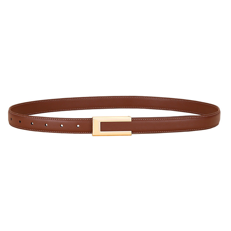 ceinture en cuir pour femmes