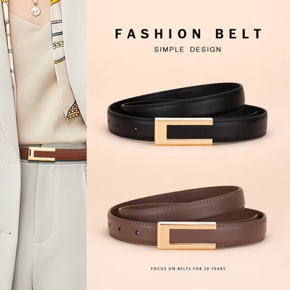 ceinture en cuir pour femmes