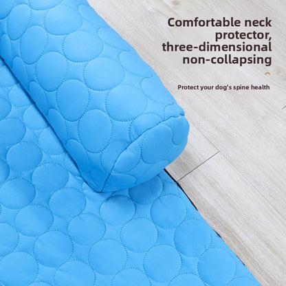 Tapis universel en soie glacée pour animaux de compagnie