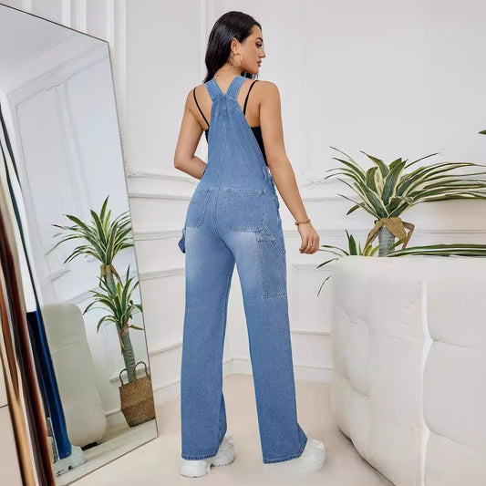 Salopettes en jean pour femmes