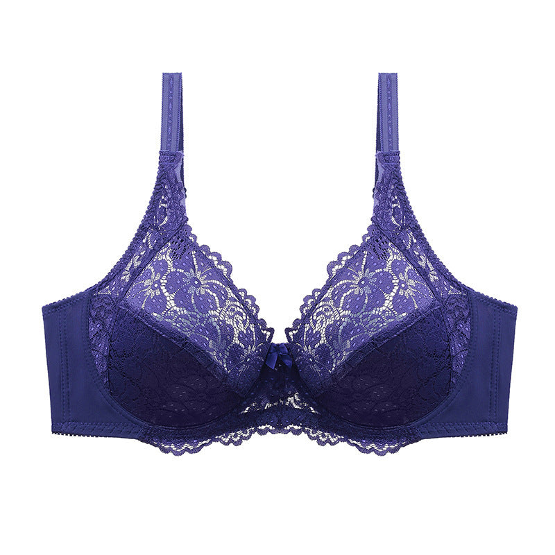 Soutien-gorge pigeonnant en dentelle pour femme