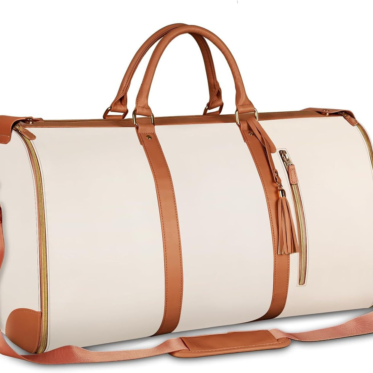 Large PU leather luggage bag